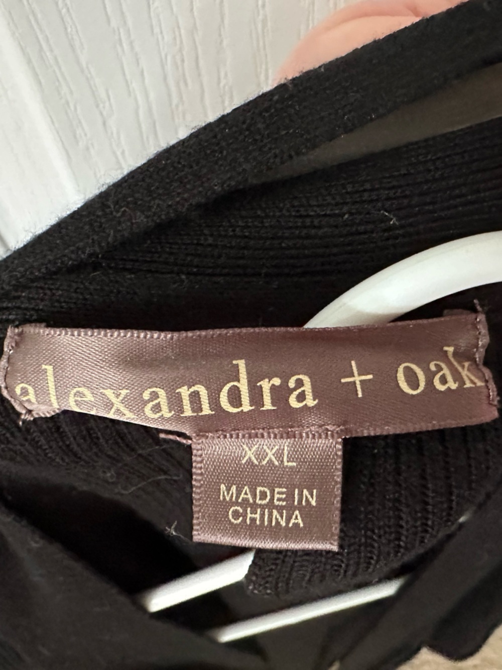Black Open-Front Longline Cardigan - Picture 3 of 3